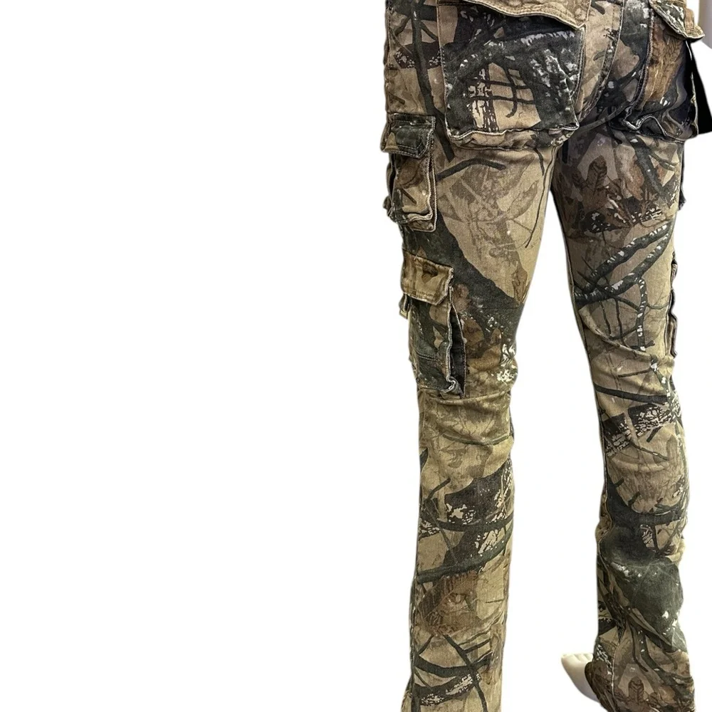 Vintage Camo Cargo Jeans - Picture 3 of 6